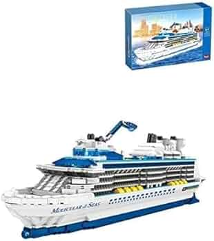 Amazon | クルーズ船モデルビルディングブロックセット 2428 個
